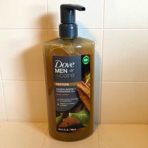 DOVE Men + care RESTORE 26 oz Body Wash Sandalwood & Cardamom Oil